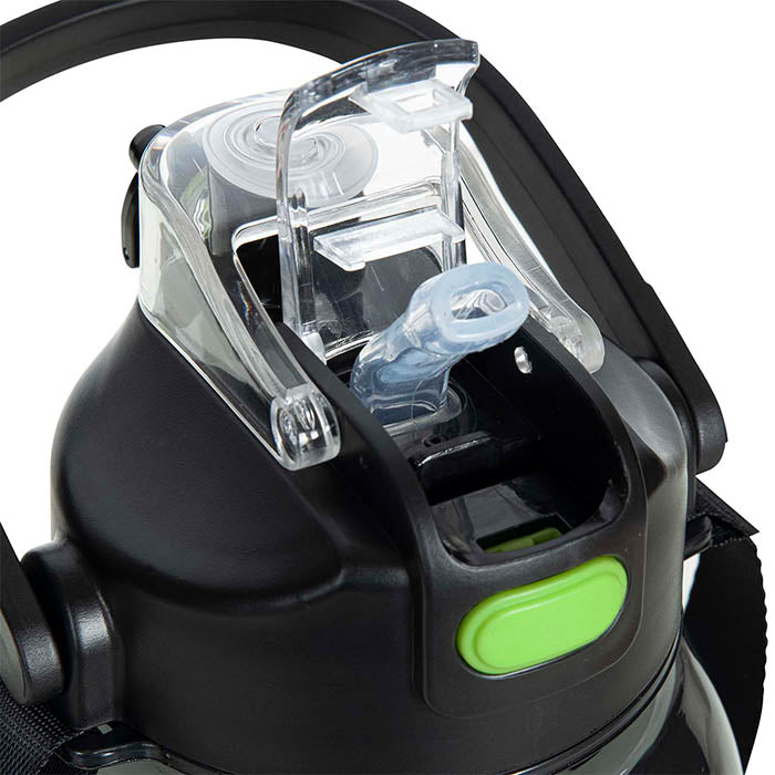 Vector X Quench Gallon 2200 ml Plastic Water Bottle with Time Marker + Carry Handle Reusable Gym Sports Outdoor Large 2.2 LTR Water Jug BPA-Free, Unbreakable, Freezer Safe