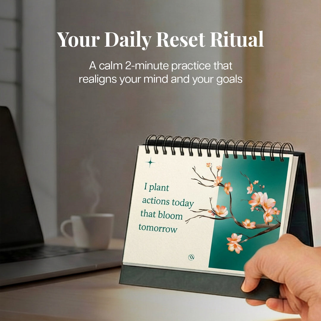 Mindful Living Combo | Affirmation Calendar & Habit Tracker