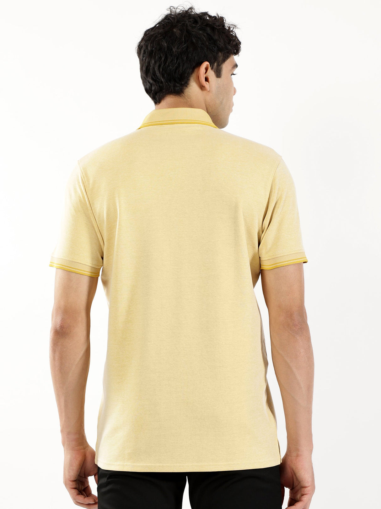 Flex Polo T-shirts Mustard Yellow