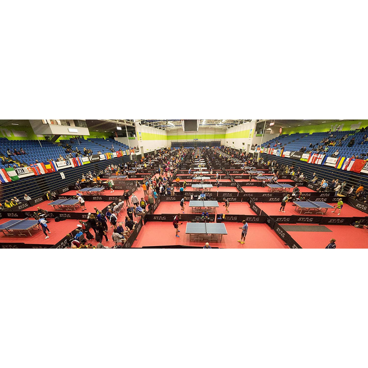STAG GLOBAL Table Tennis Surround Arena Tafta Fabric