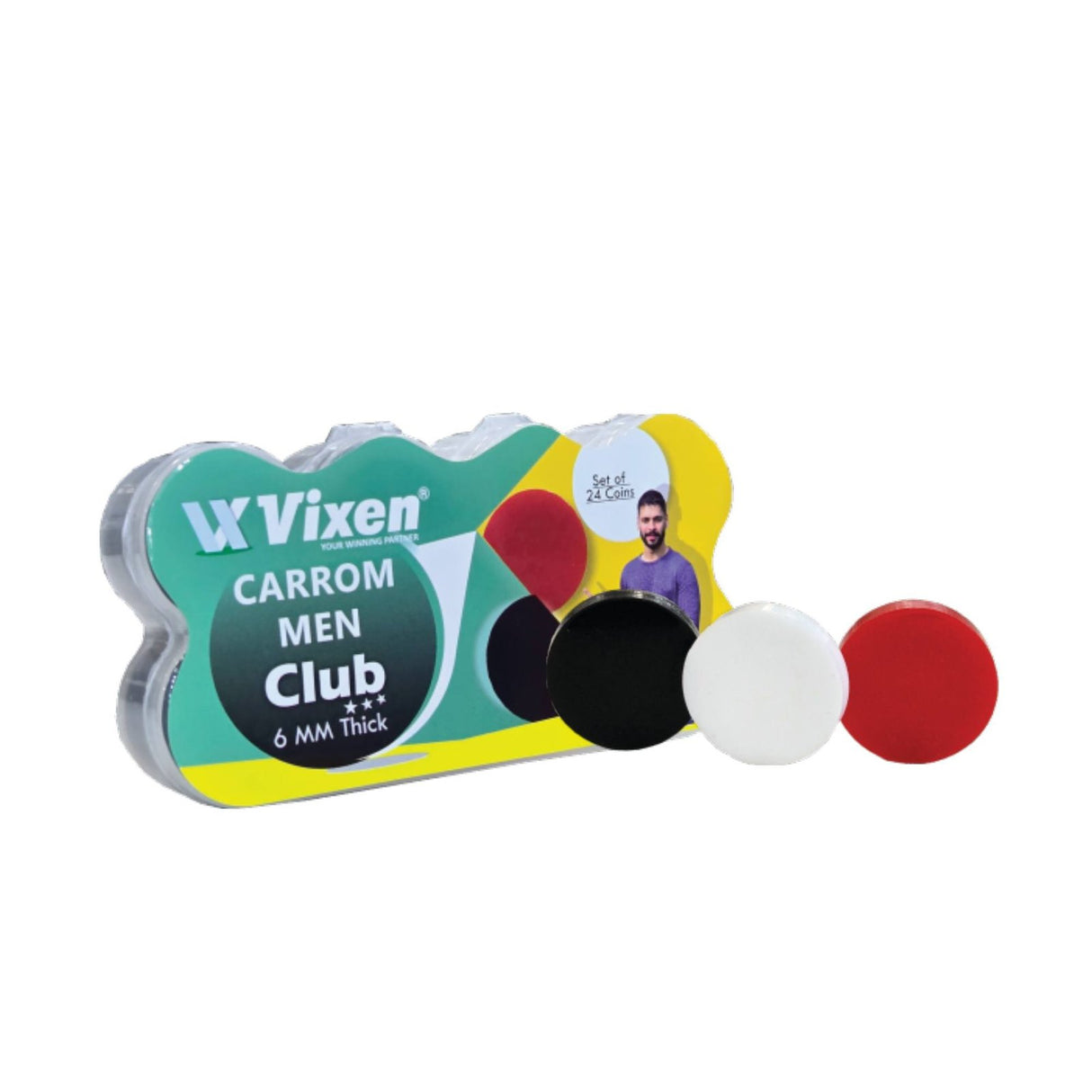 VIXEN CARROM MEN CLUB 6 MM