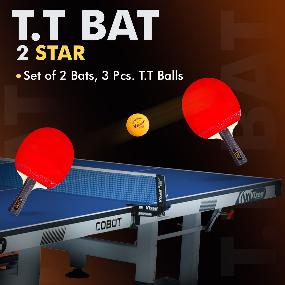 TT BAT 2 STAR GIFT SET