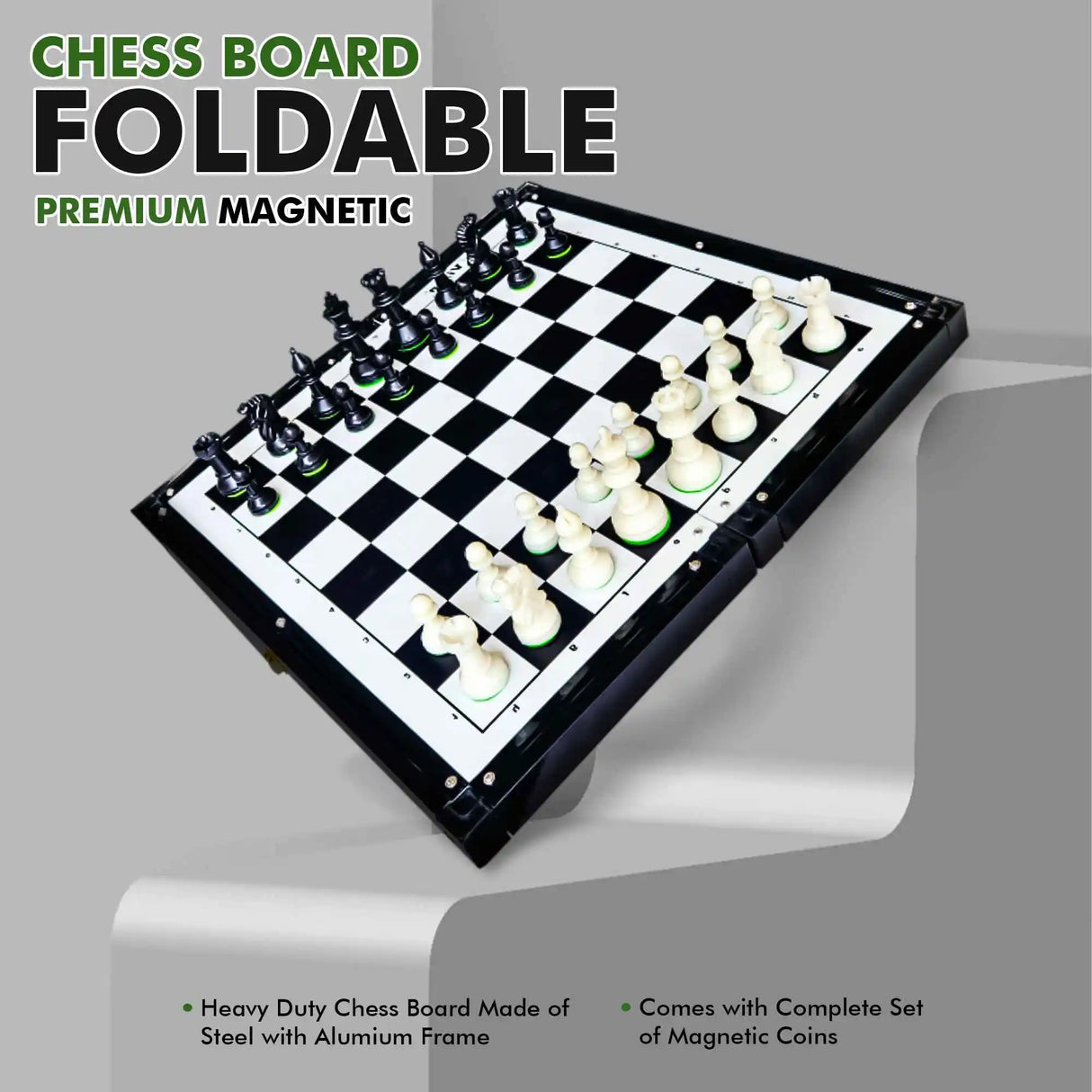 VIXEN CHESS BOARD FOLDABLE PREMIUM MAGNETIC