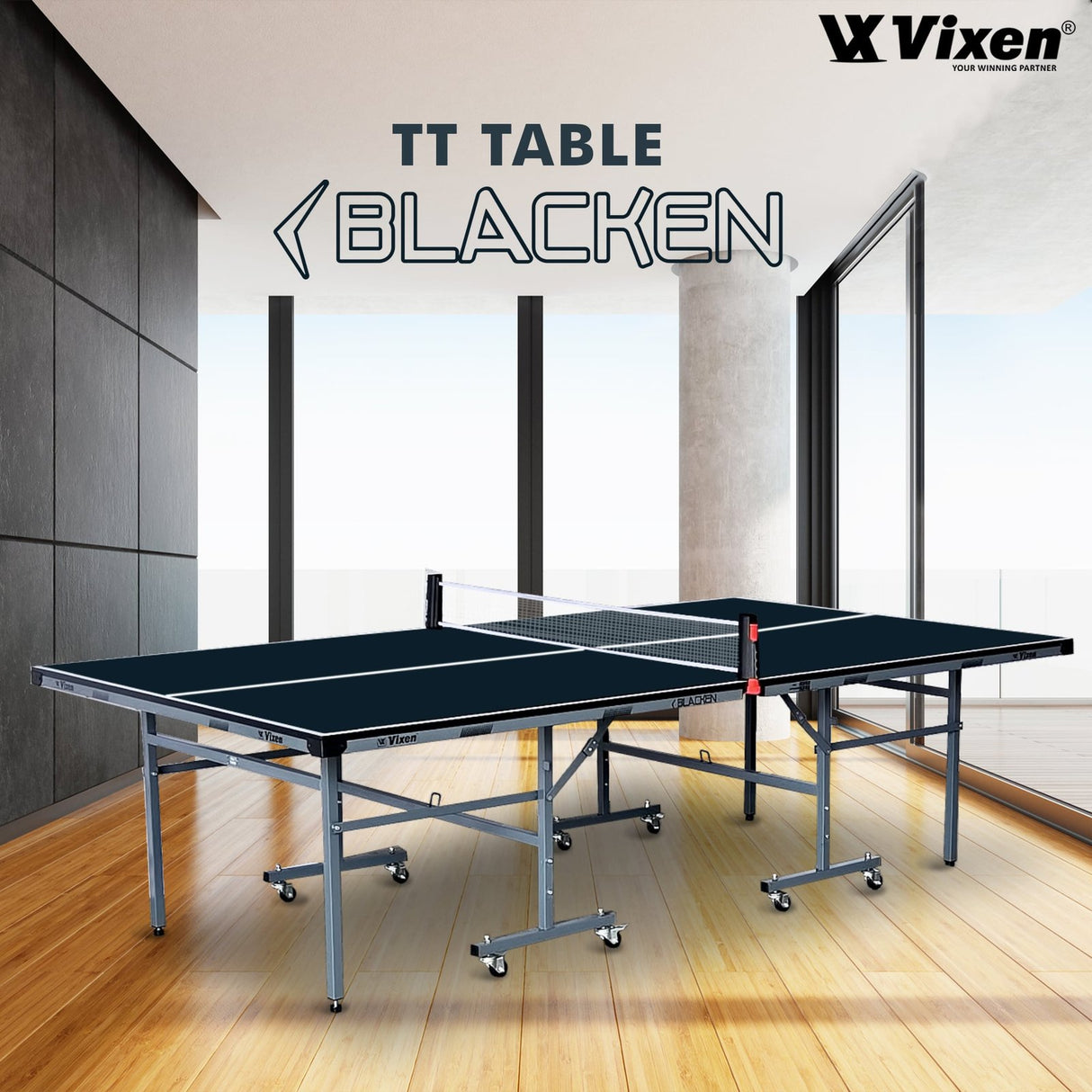 VIXEN TT TABLE BLACKEN