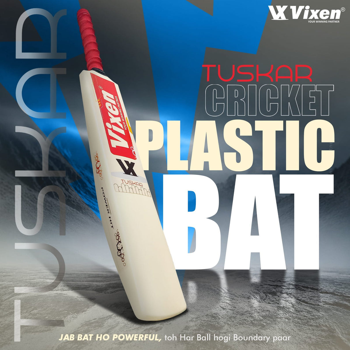 VIXEN CRICKET PLASTIC BAT TUSKAR