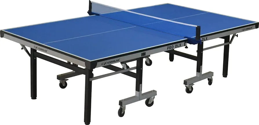 Cougar TT Table, Pro DLX Matt Finish Table Tennis Table with Table Cover