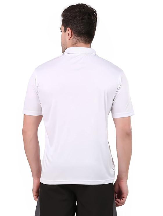 Vector X OMT-247 Men's Solid Sports Polo Coller Neck T- shirt