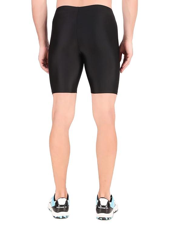 VECTOR X OMS-268 Men Solid half Bottom Compression Shorts
