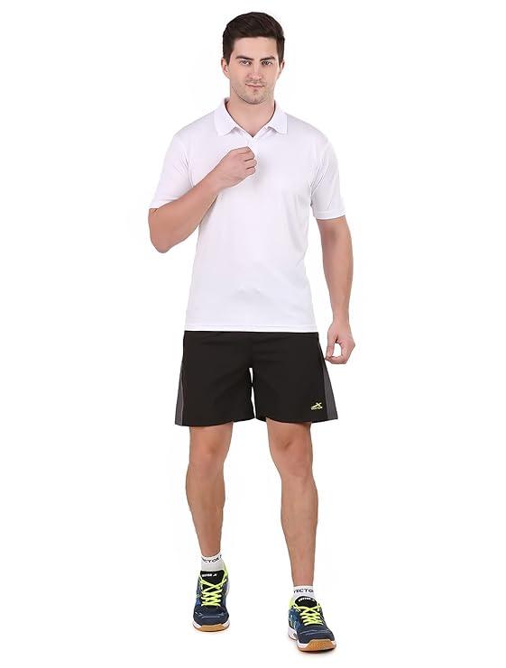 Vector X OMT-247 Men's Solid Sports Polo Coller Neck T- shirt