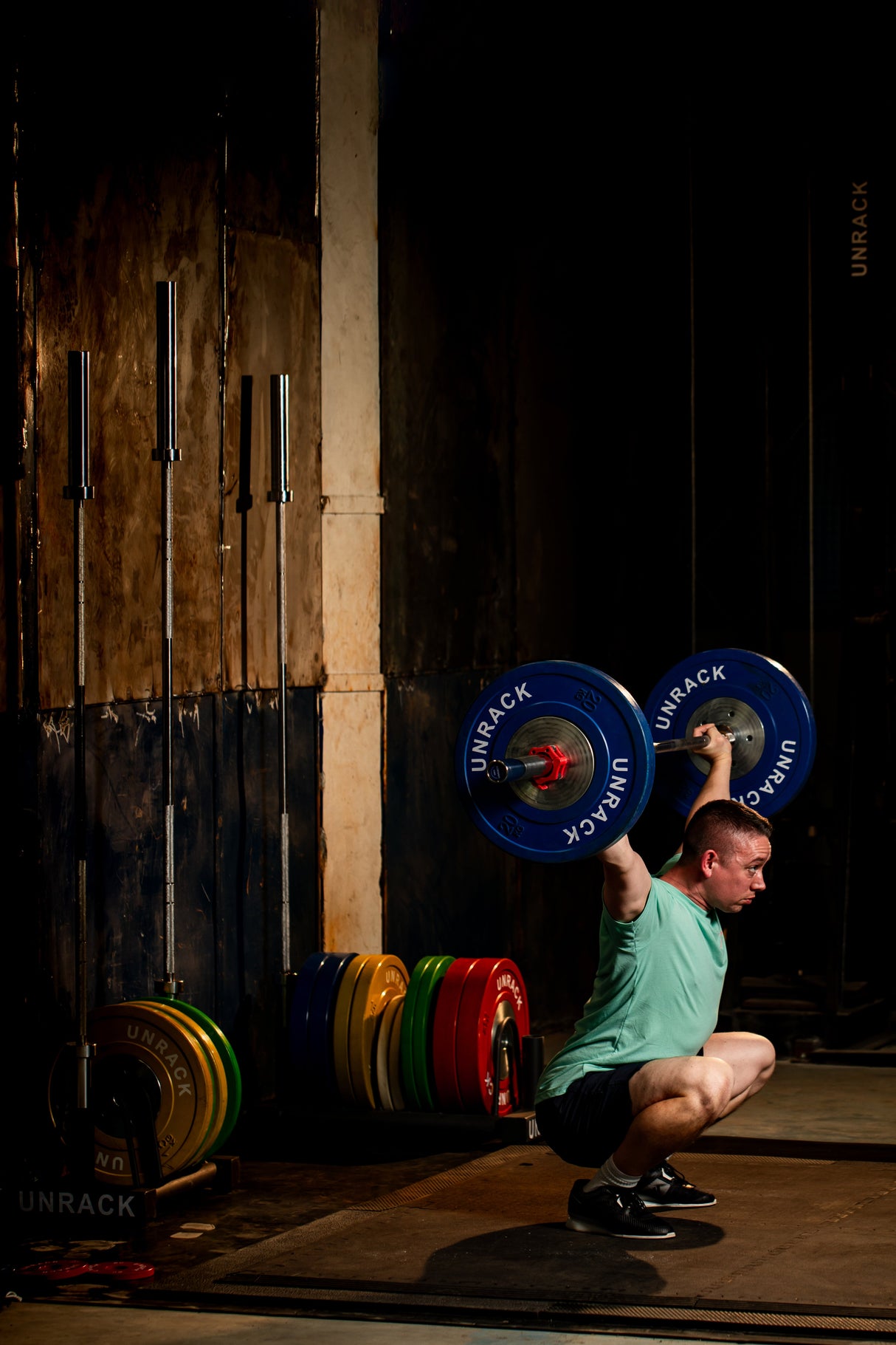 The Weightlifting Training Barbell, 20 KG, Men's - Built for Oly Lifts Unrack | KIBI SPORTS