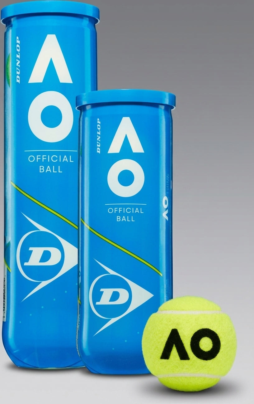 DUNLOP AO TENNIS BALL CAN (3 BALLS) | KIBI Sports - bg-swap