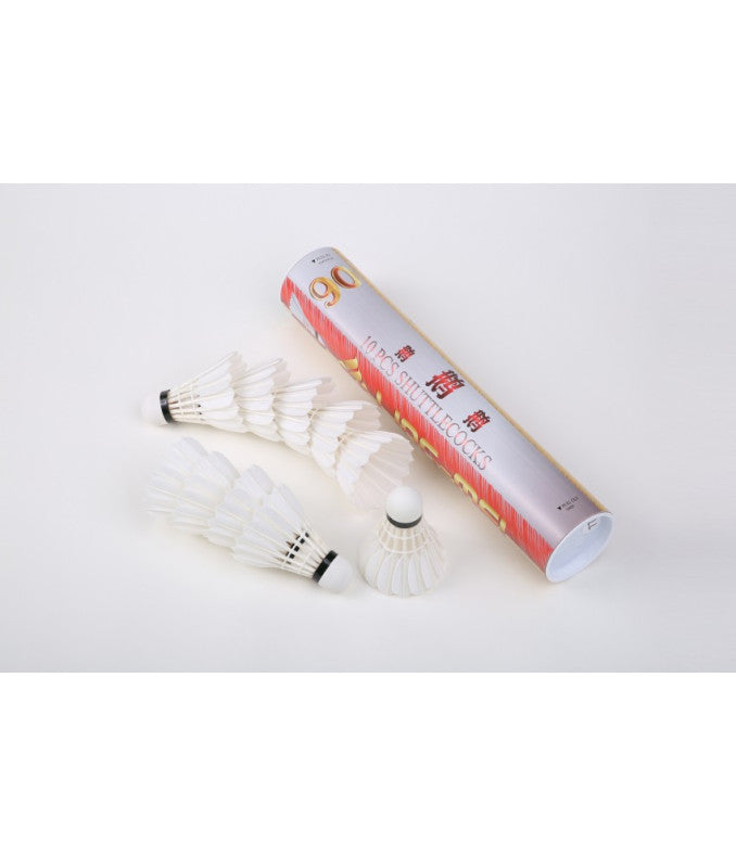 Ling Mei  M90Plus Goose Feather Shuttlecocks ( Pack of 10 )