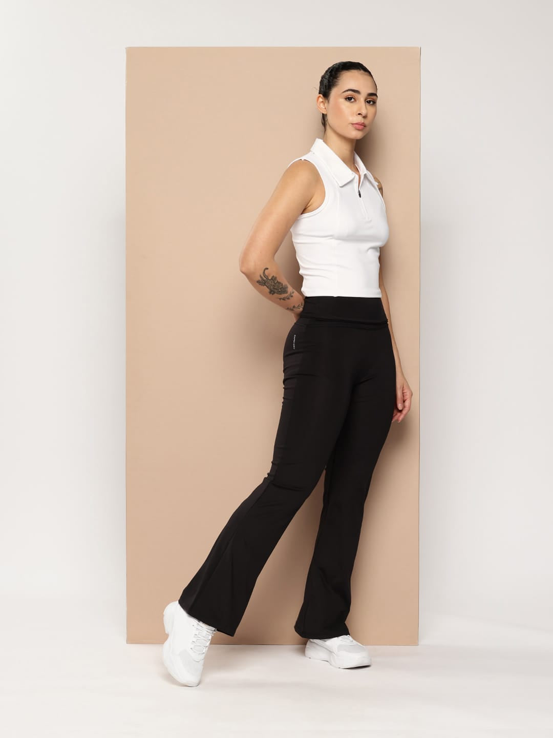 CollarHalt Crop Top
