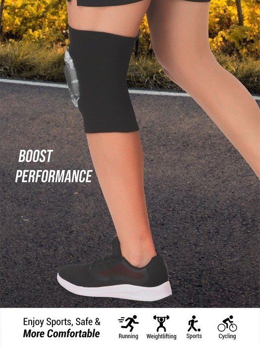 Vector X Camo Knee Support Single Piece For Sports, Pain Relief, Knee Compression Support, Exercise, Running, Cycling, Knee Cap Guard Brace Knee Support For Men And Women