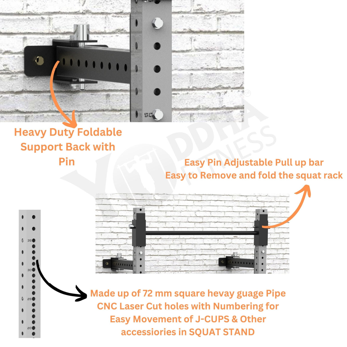 Folding Squat Rack