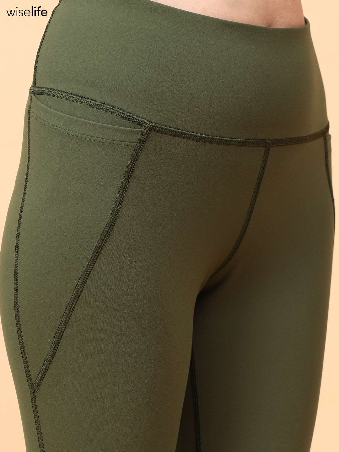 Active Fitted Leggings (Olive green)
