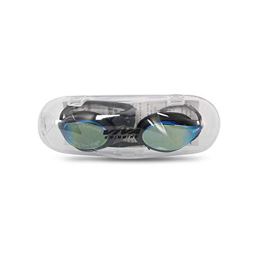 Viva Swimming VIVA-620 100% Anti Fog UV Diving Goggles|Comfortable Swim Glasses|No Leakage Clear Vision| with Adjustable Silicone Head Strap for Men Women Adult Junior (Yellow)