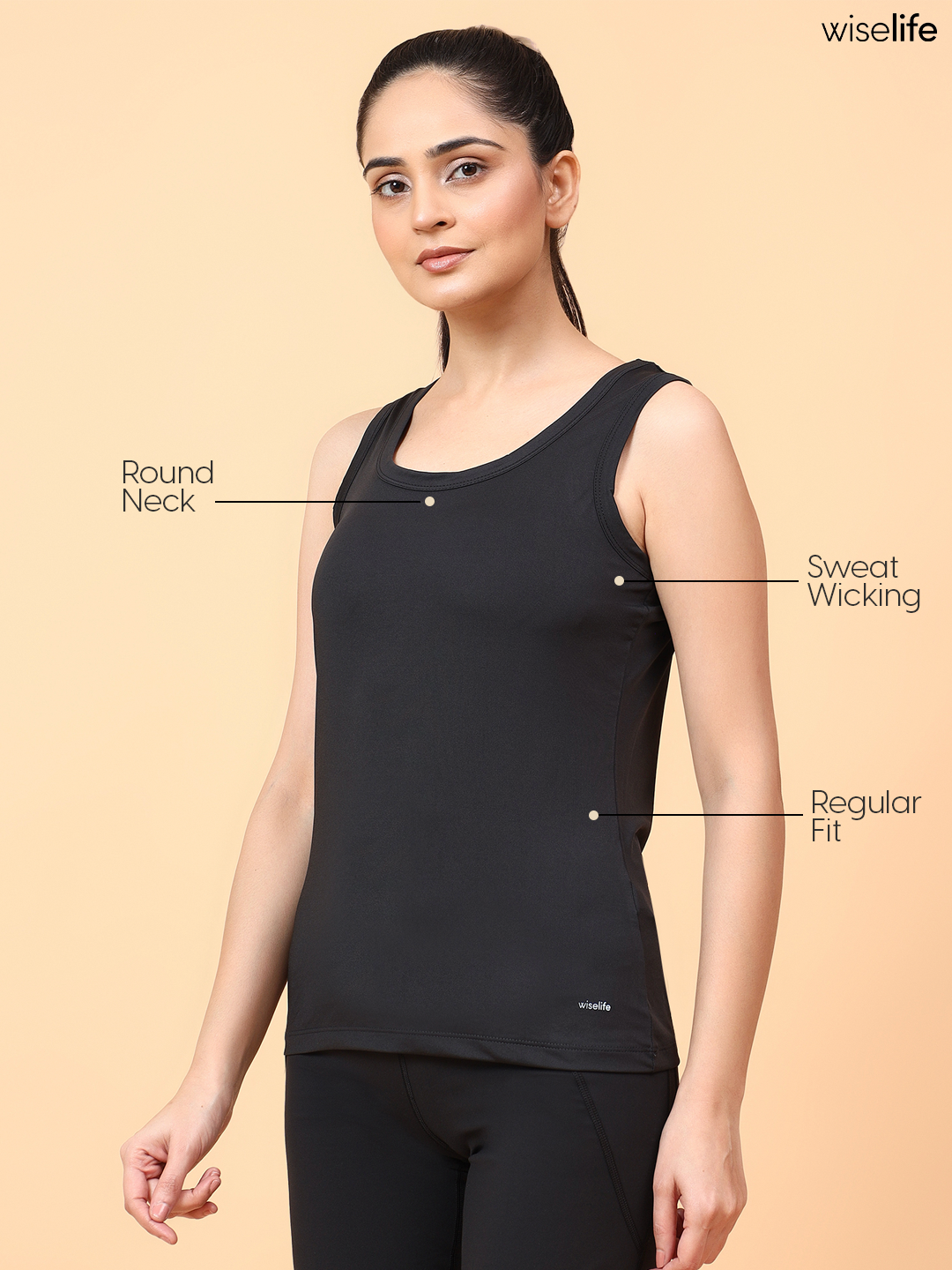 Active Tank Top (Black)