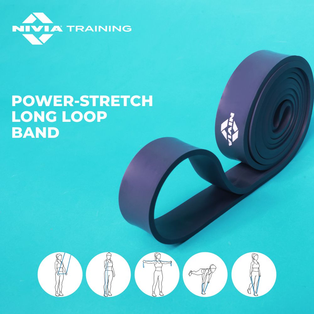 Nivia Training Power-stretch Long Loop Band Level 3