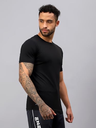 Vector X Mens Solid Crew Neck Short-Sleeve T-Shirt