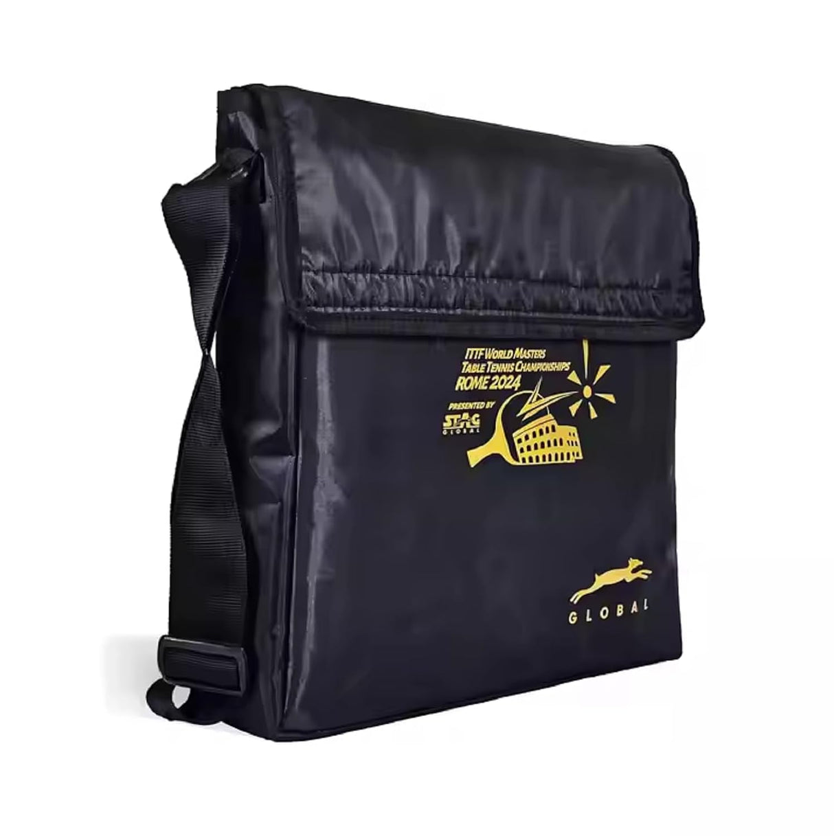 STAG GLOBAL Roma 24 Super mini | World Masters Championship 2024 | Black And Gold | With Custom Sling Bag