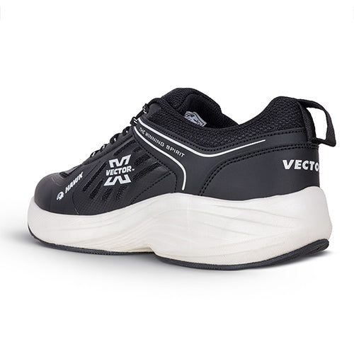 Vector X Hawk Running Court Shoes with Elegant Style TPU Upper|EVA Phylon Rubber Outsole, Lightweight & Comfort Indoor Outdoor Sports Shoe for Boys Men Women