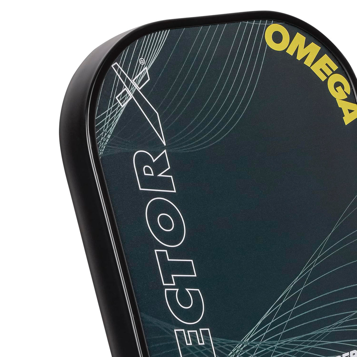 Vector X Omega Pickle Ball Bat Racket Set PP Honeycomb Core Paddle with Premium Grip Low Edge Guard, Durable, Lightweight (1 Racket+ 2 Pickle Ball+Carry Bag)