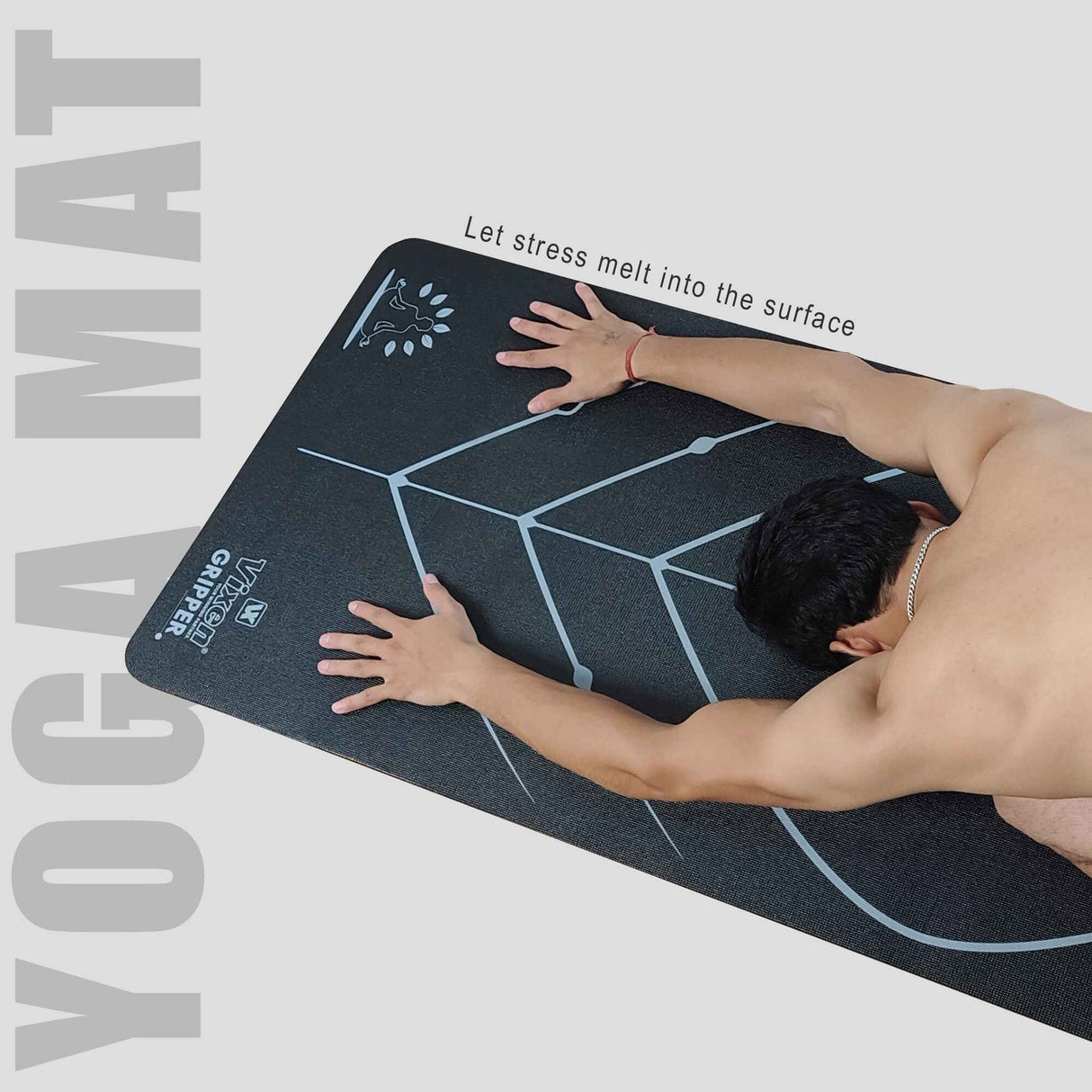 VIXEN YOGA MAT PVC GRIPPER 6 MM