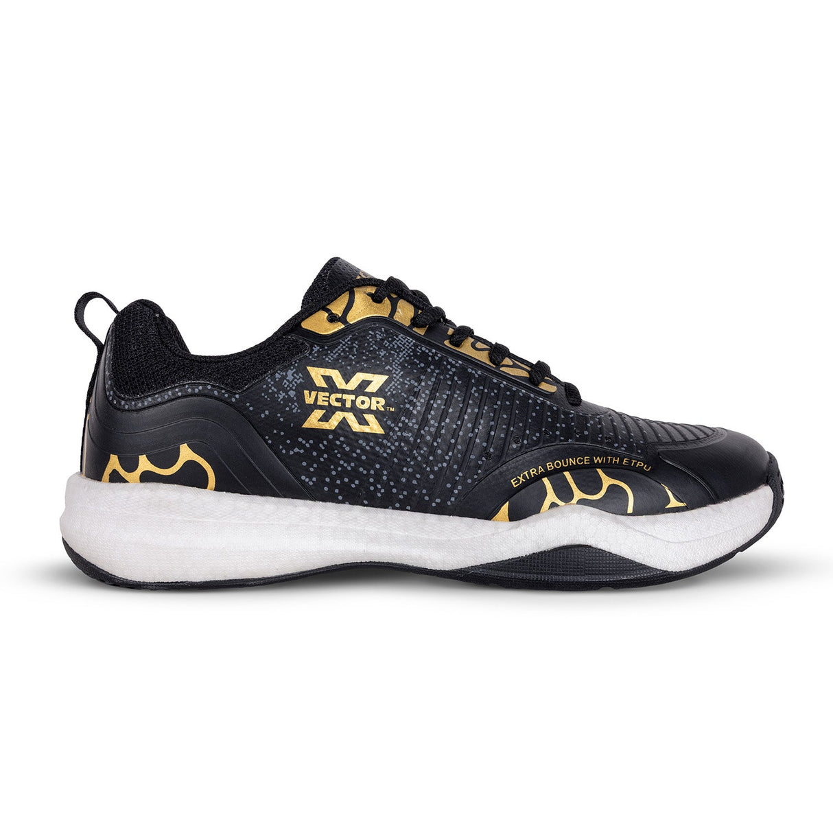 Vector X Supreme 2.0 Unisex Badminton Shoes|Indoor Outdoor Court Sneaker|Breathable Mesh with TPU Fusing Upper + Rubber Outsole for superior grip|Boots for Men Women Adult Youth