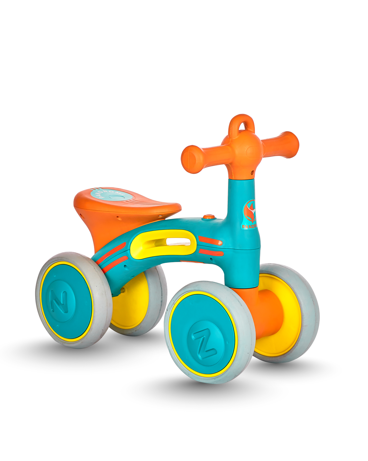 4-Wheel Balance Bike With Music & LED