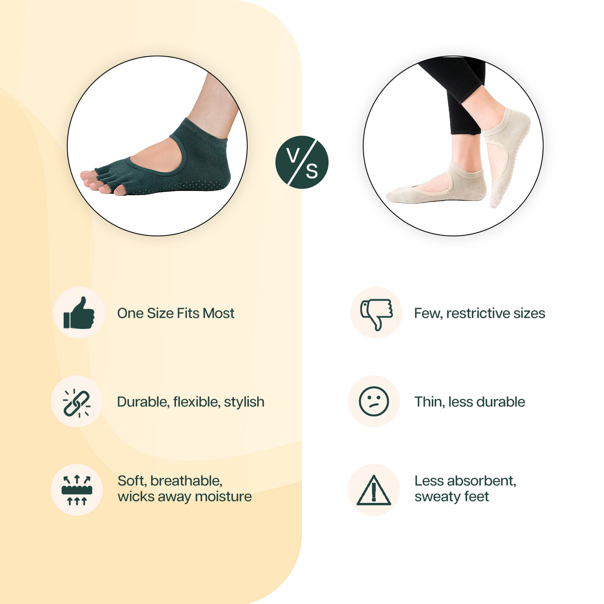 Yoga Grip Socks