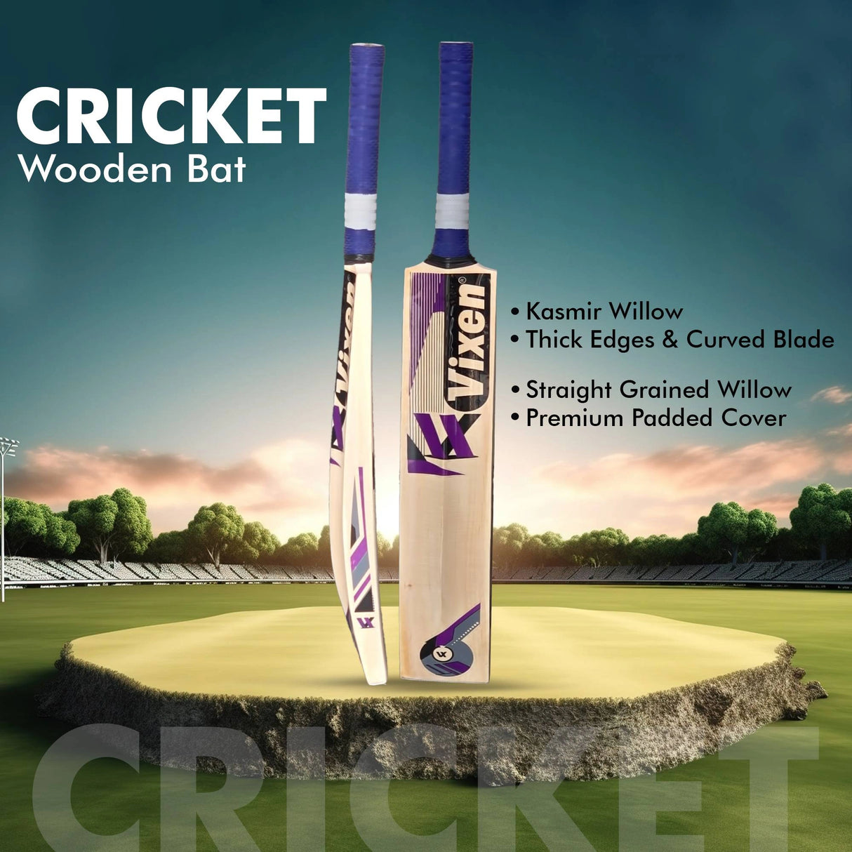 CRICKET BAT WOODEN ULTIMATE