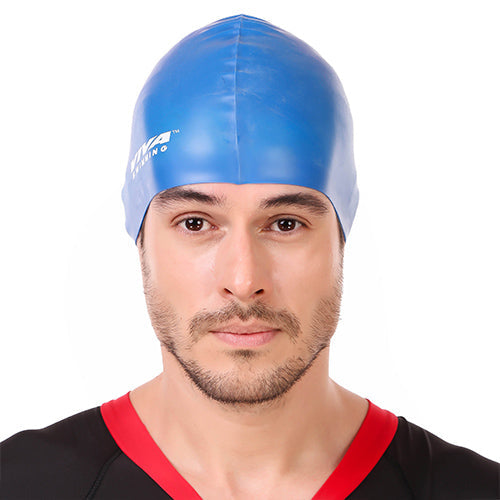 Viva Swimming Silicone Swimming Cap Unisex Soft Waterproof Swimming Pool Head Cap Water Sports Long Hair for Children Kids Boys Girls of All Age (Universal Size, Multicolour)
