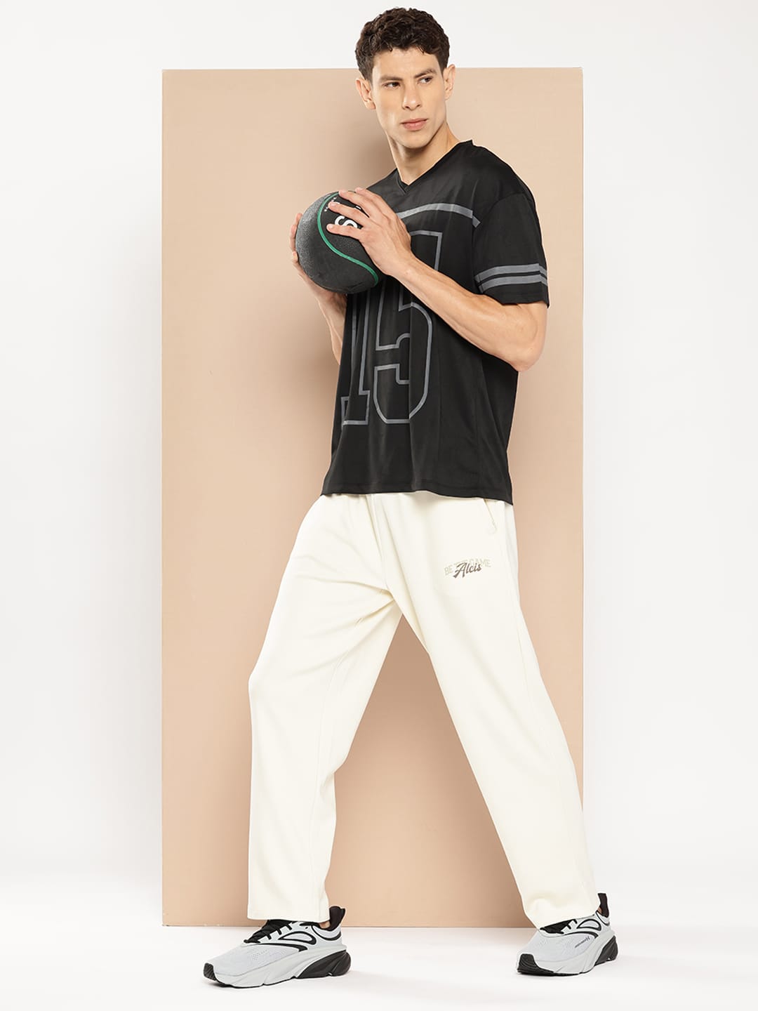 Alcis Men Typography Next Gen Varsity Tee