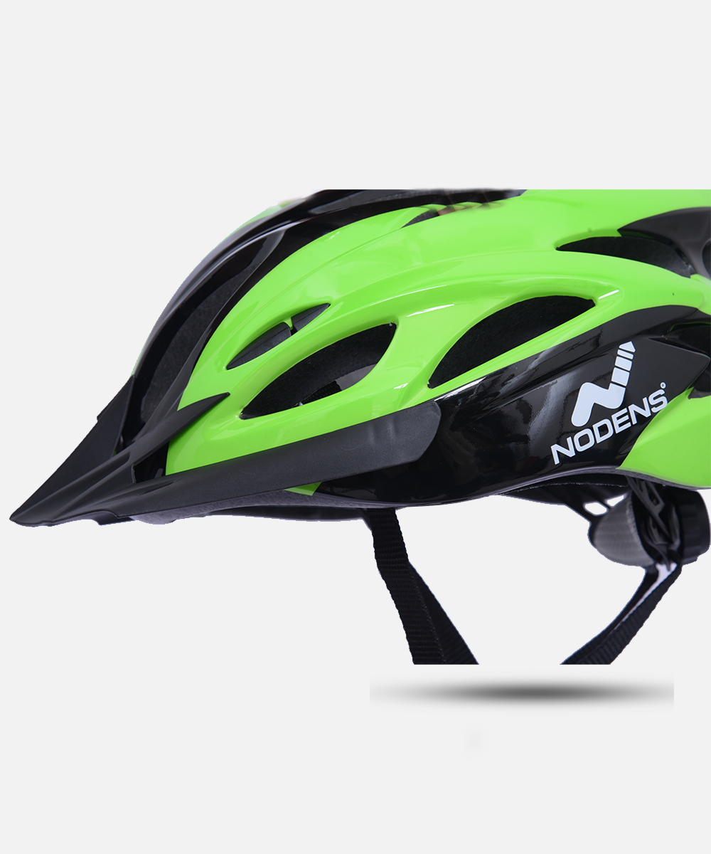 Classic Black/Green Cycling Helmet