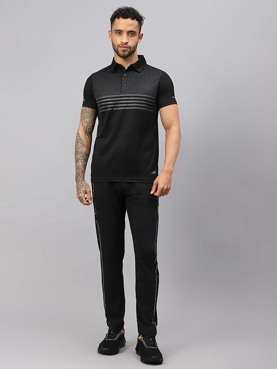 VECTOR X OMT-258 Men's Water Printed Polo T-Shirt