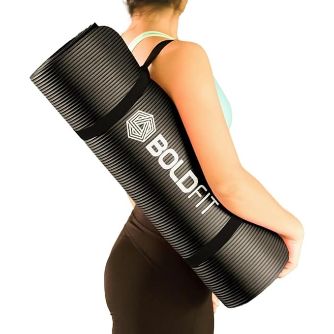 Boldfit Yoga Mat 10 mm Gym Mats | Kibi Sports Boldfit