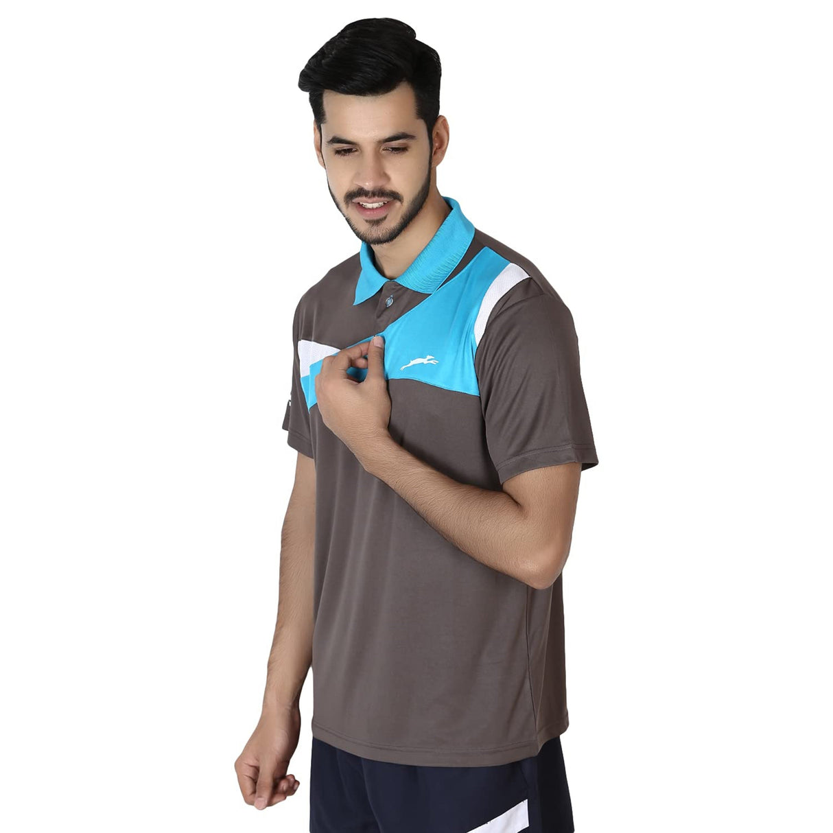 STAG GLOBAL Viper Men's Athletic Fit Polo T-Shirt | Solid Sportswear for Active & Casual Use