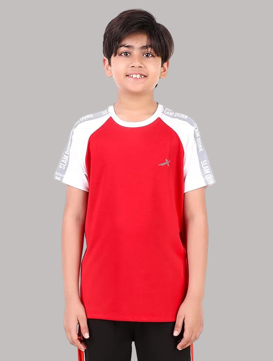 Vector X OKT-227 Kid's 100% Polyester printed Round Neck T-shirt
