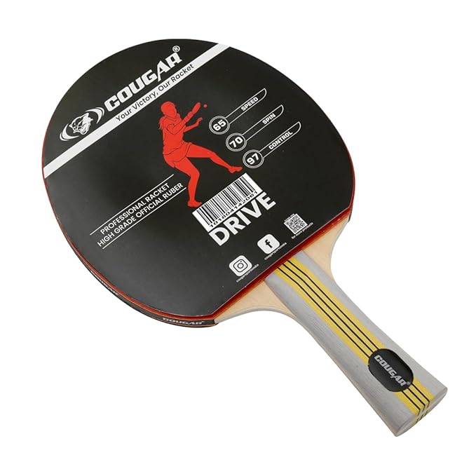 COUGAR Professional Table Tennis Racket Smash | | Kibi Sports Cougar