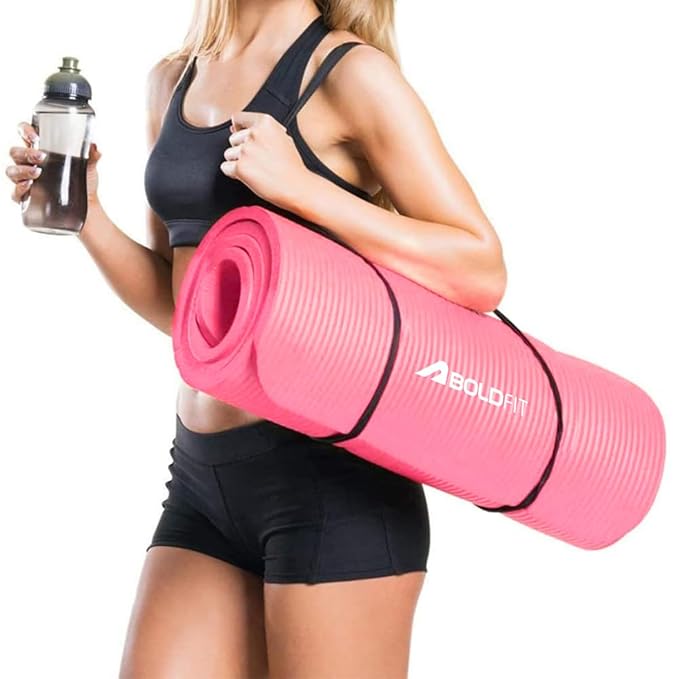 Boldfit Yoga Mat 10 mm Gym Mats | Kibi Sports Boldfit
