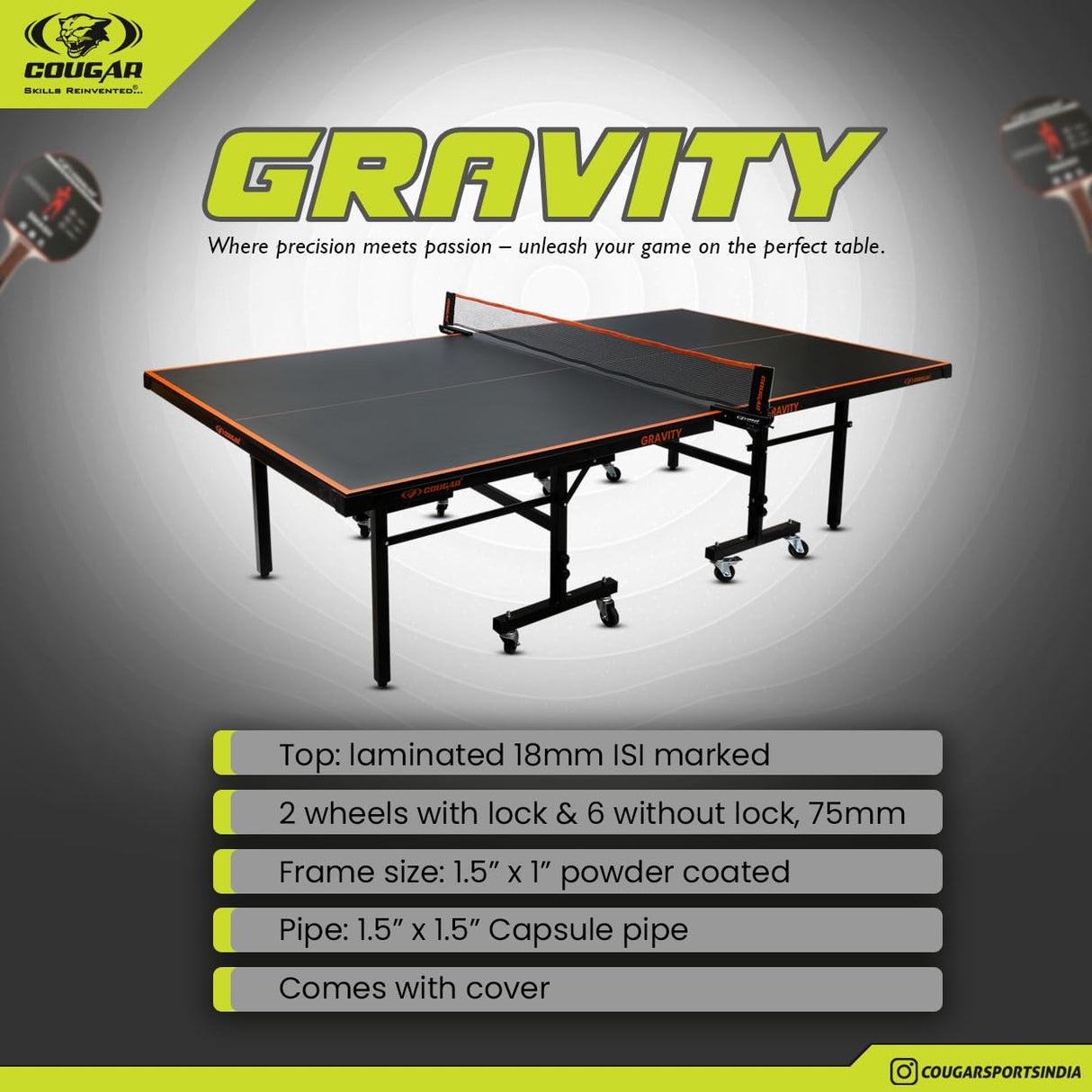TT Table Gravity
