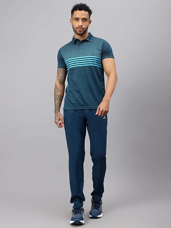 VECTOR X OMT-258 Men's Water Printed Polo T-Shirt
