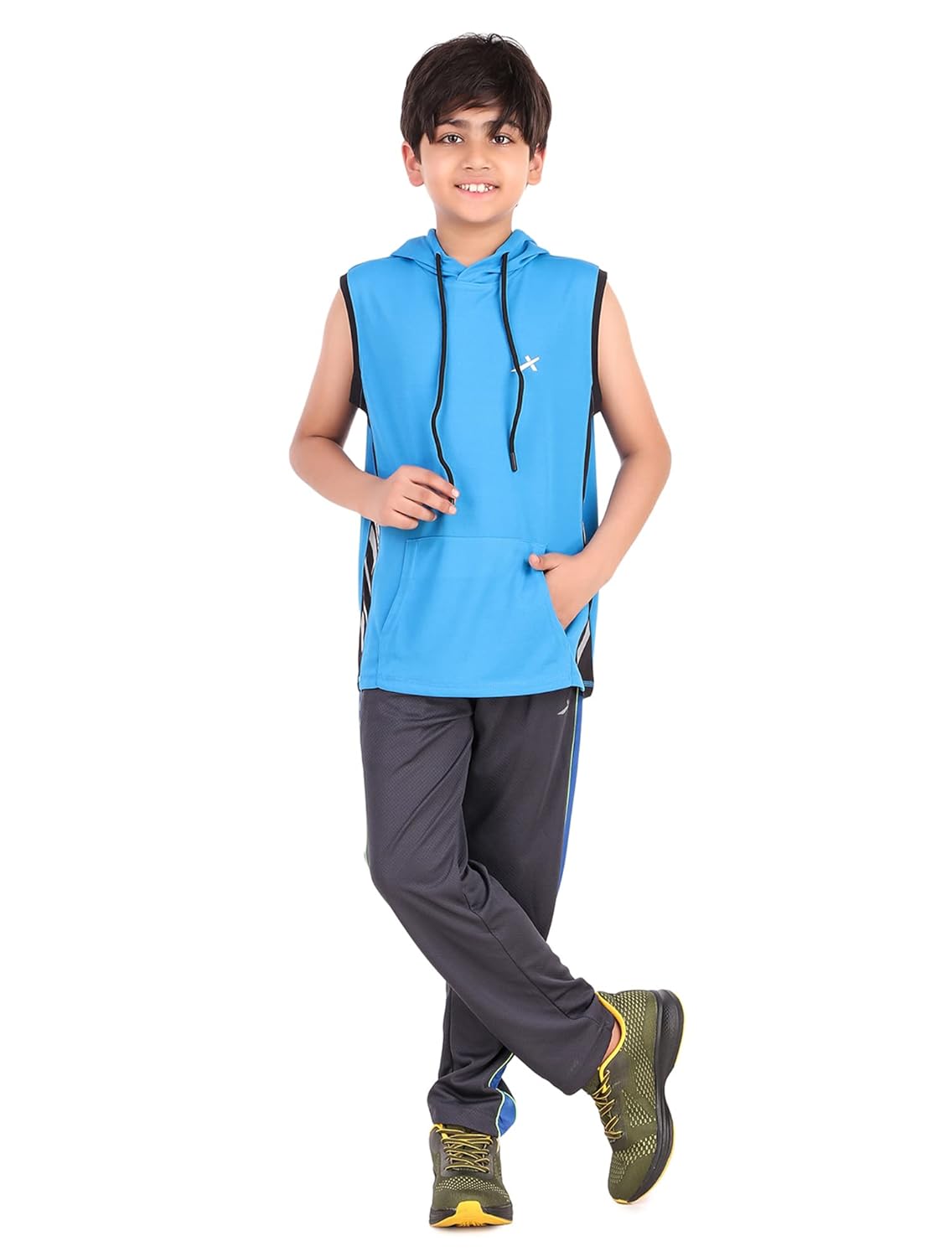 Vector X OKT-228 Kid's Printed Hoodie Sleeveless