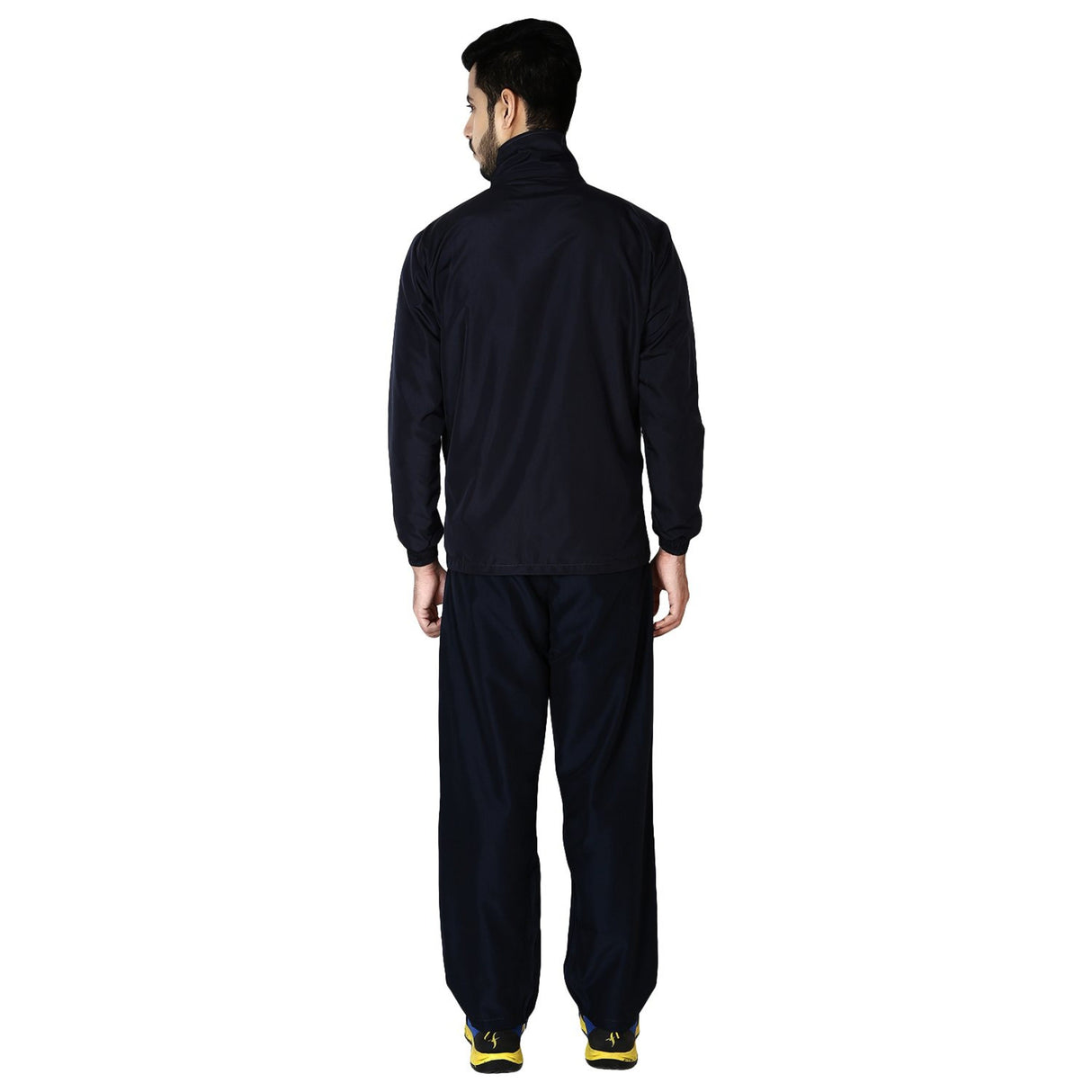 STAG GLOBAL Men's Tracksuit (Model : Platinum/ Navy Blue)