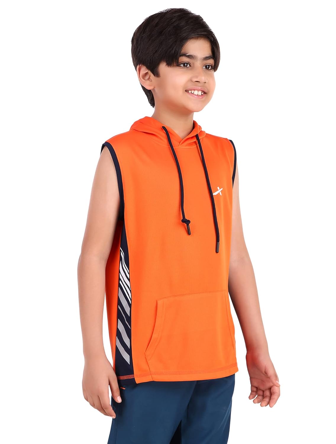 Vector X OKT-228 Kid's Printed Hoodie Sleeveless