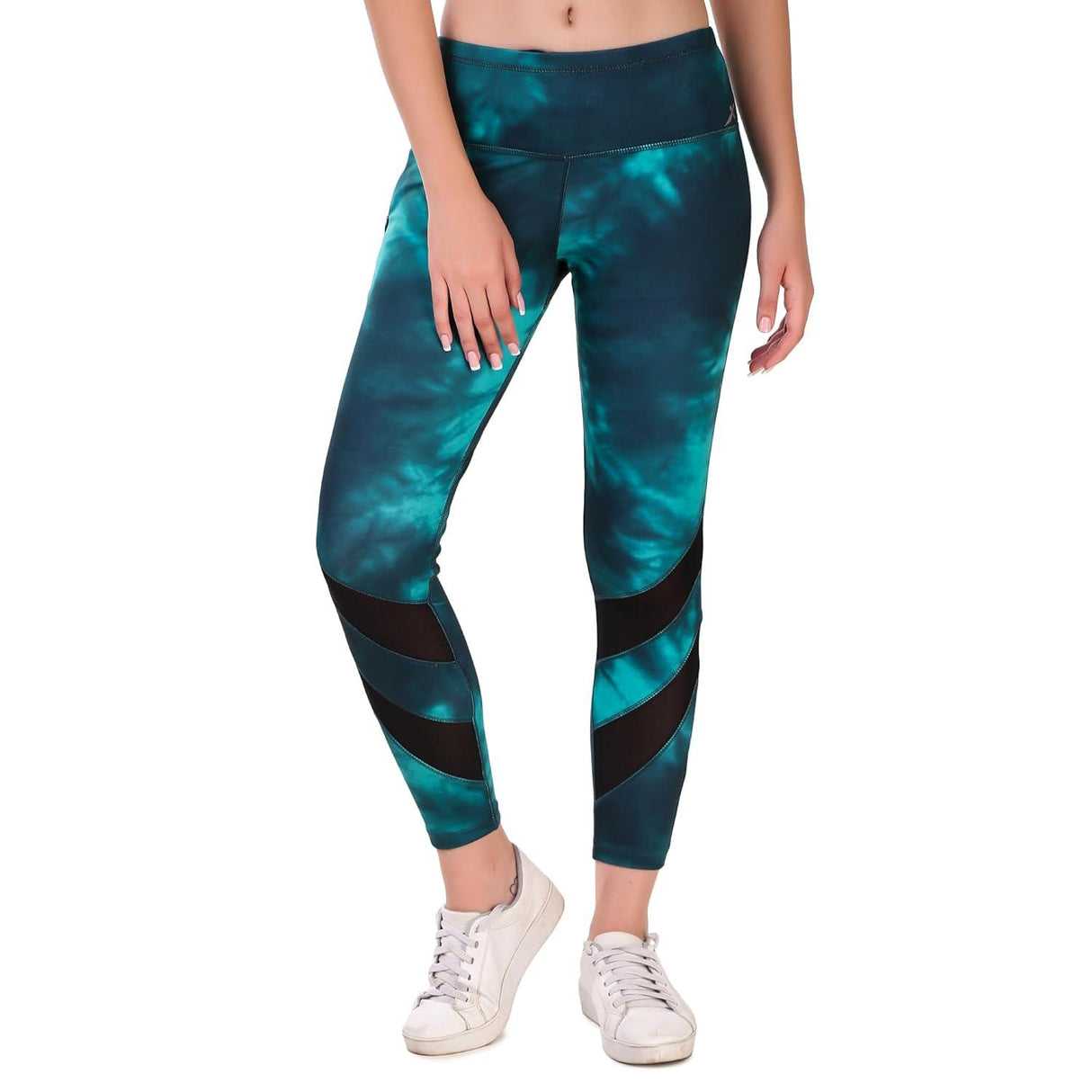 VECTOR X OSB-316 WOMEN'S SUBLIMATION PATTERN SPORTS BRA WITH LEGGING SET FOR PRACTICING YOGA & GYM FITNESS