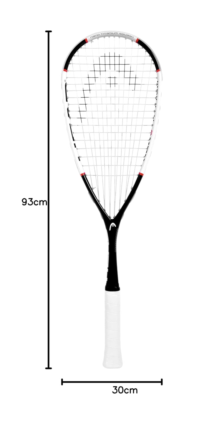 Head Nano Ti. 115 Squash Racquet | Kibi Sports Head