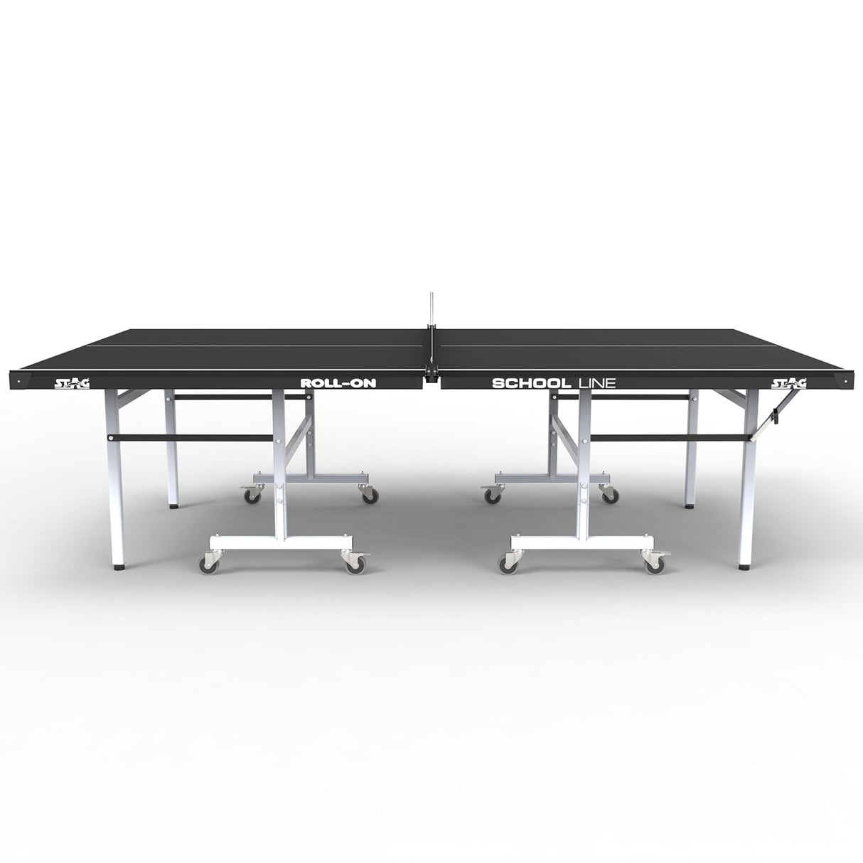STAG GLOBAL Professional School Line Table Tennis Table | 2 Rackets,6 Balls,Clamp Net, 1 Cover