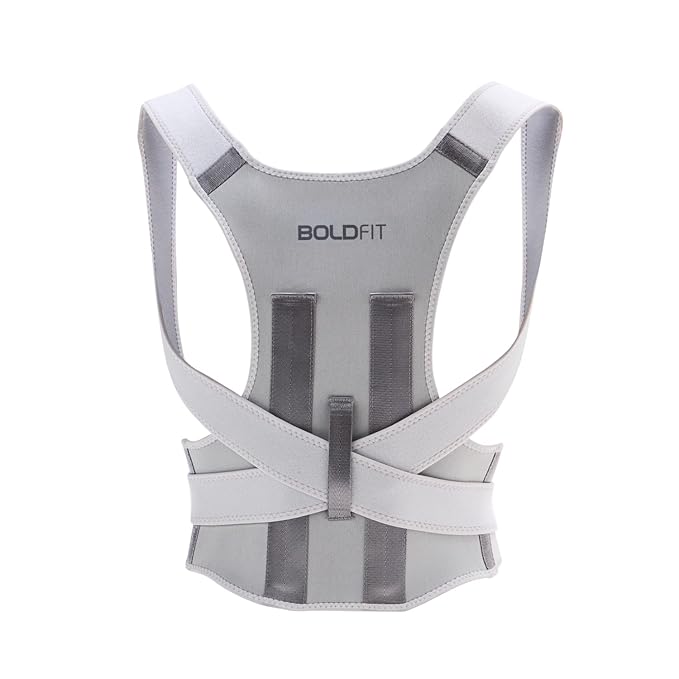 Boldfit Posture Corrector Back Support | Kibi Sports Boldfit